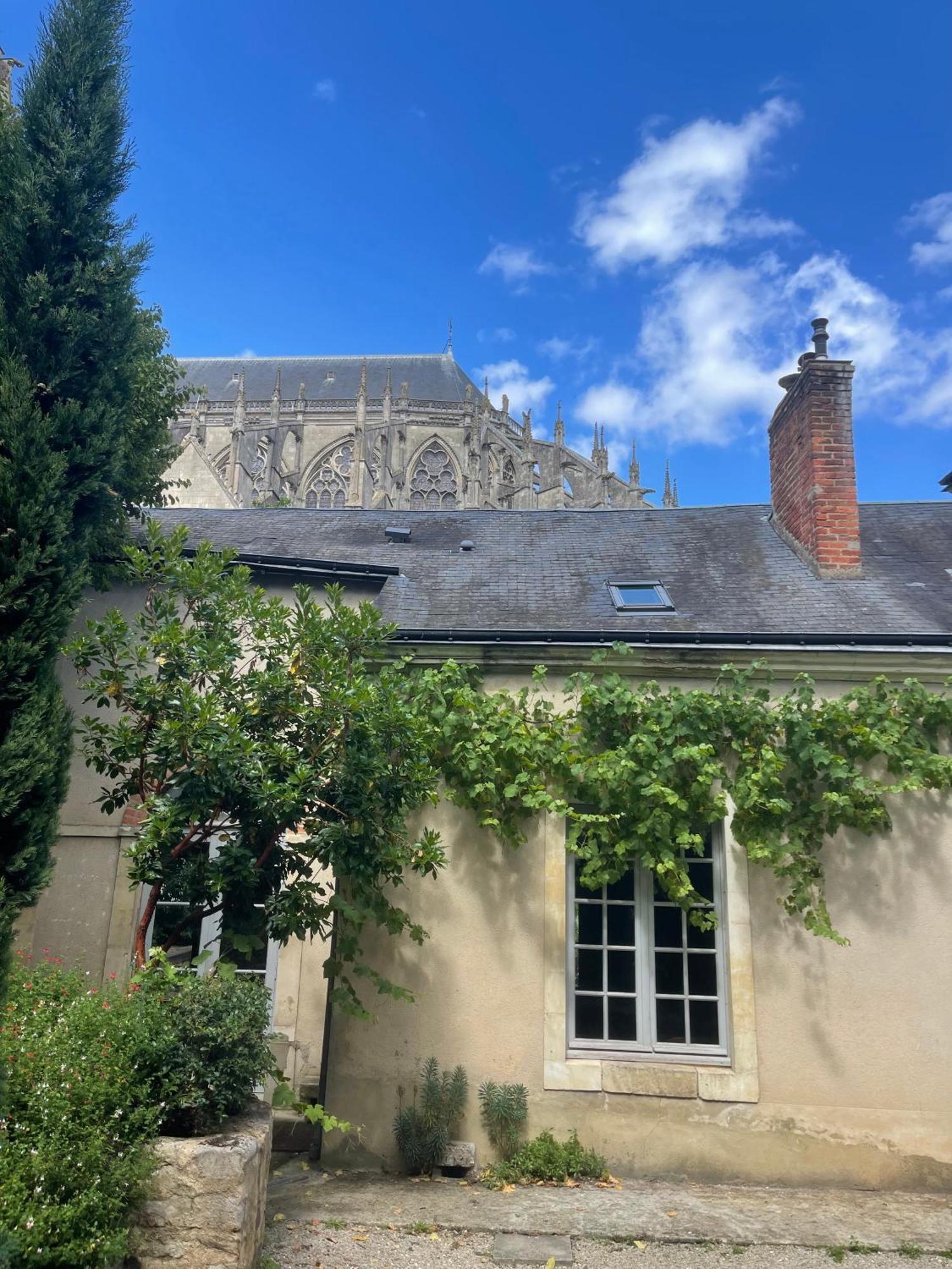 Chambres D'Hote - Maison Des Ecrivains - 50 M De La Cathedrale Et Place Des Jacobins Ле-Ман Экстерьер фото